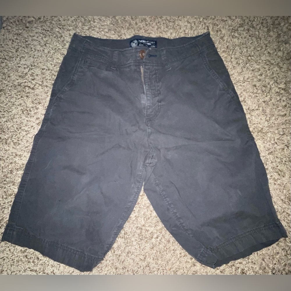 Dark Grey Men’s Cargo Shorts (W30), American Eagle